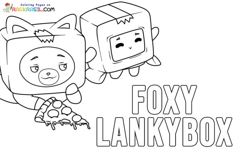 Lankybox coloring pages coloring pages lego coloring detailed coloring pages