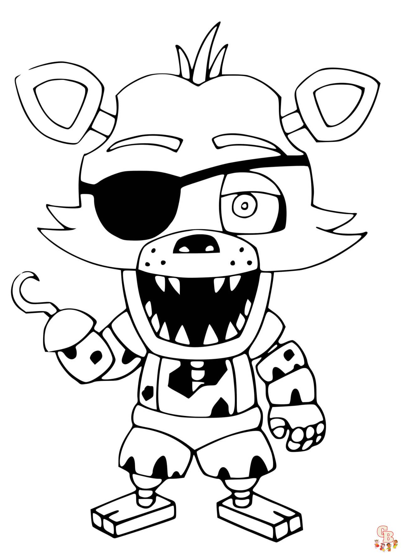 Five nights at freddys coloring pages pããstã luovuutesi valloilleen