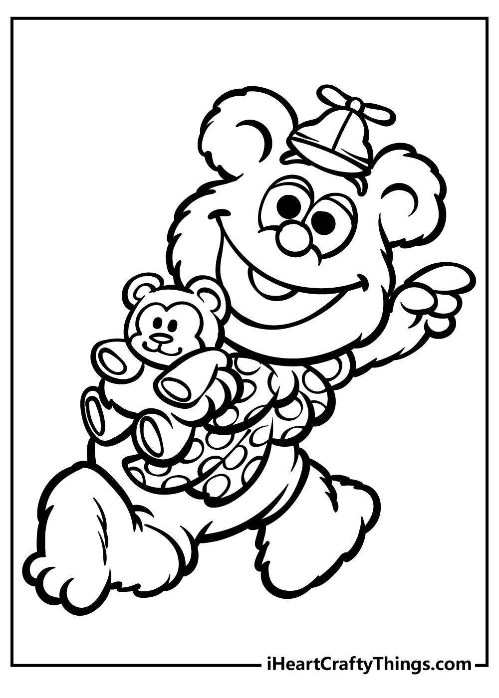 Muppet babies coloring pages free printables