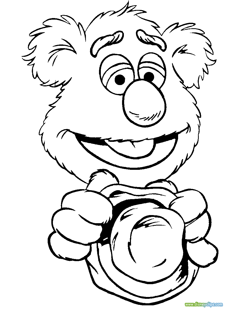 The muppets coloring pages