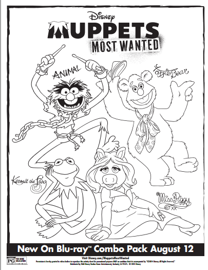 One savvy mom â nyc area mom blog free muppets most wanted printable coloring pages