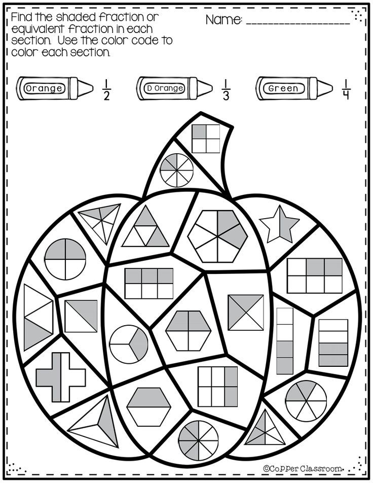 Thanksgiving paring classifying fractionsequivalent fractions color by code fractions math fractions teaching math