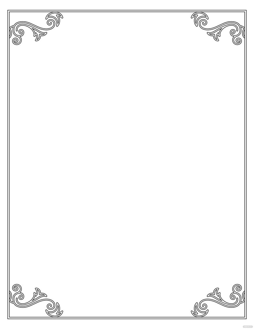 Free wedding frame coloring page