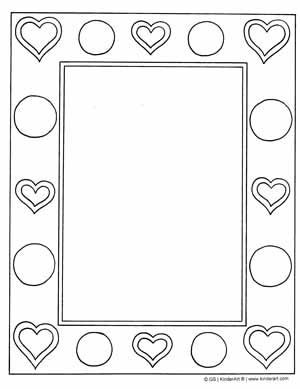 Framescoloringpagesprintable valentines day coloring page printable valentines coloring pages coloring pages