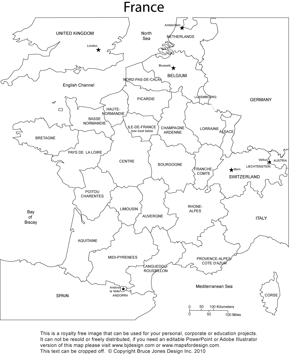 France map printable blank royalty free jpg
