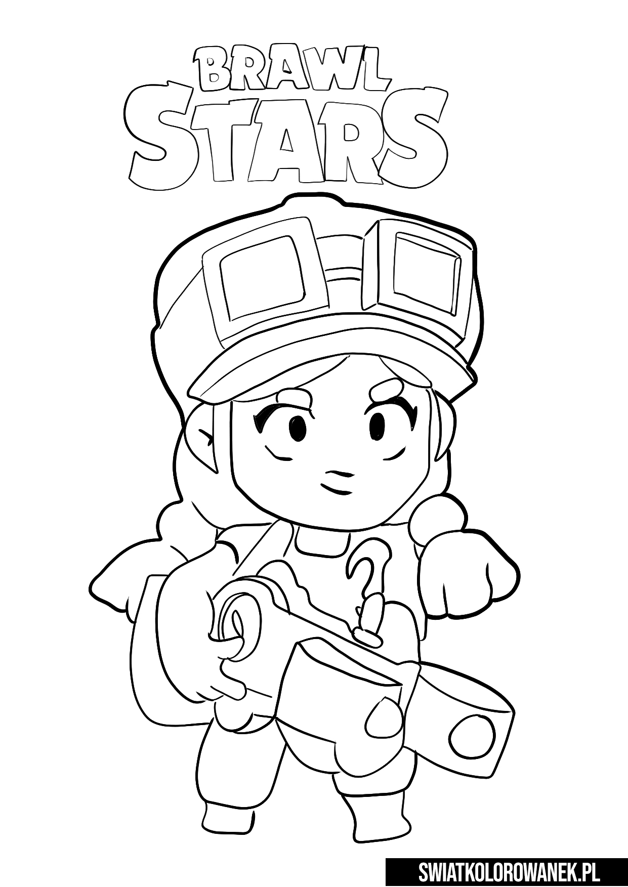 Brawl stars coloring pages