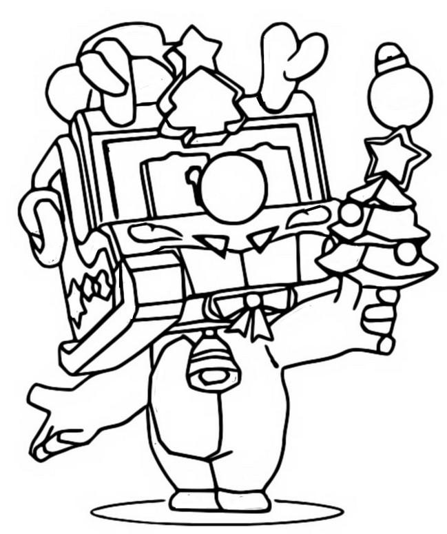 Coloring pages brawlidays