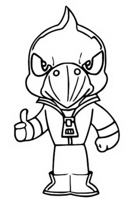 Coloring pages brawl stars