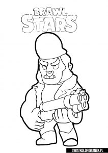 Brawl stars coloring pages