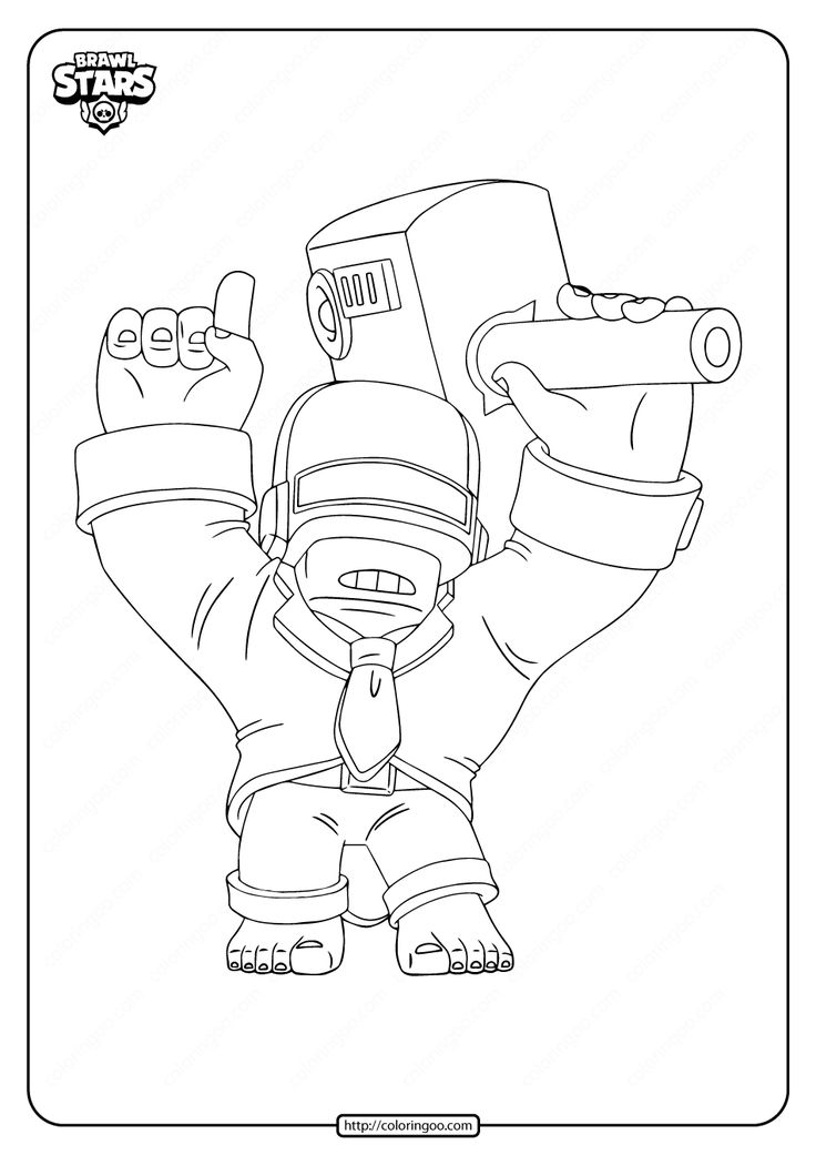 Printable brawl stars dj frank coloring pages star coloring pages cartoon coloring pages coloring pages