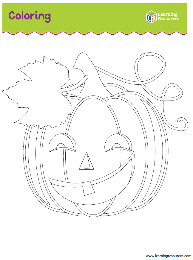 Pumpkin coloring printable