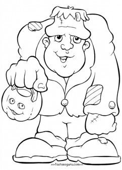 Halloween frankenstein printable coloring pages for kids free online fargeleggâ halloween coloring pictures halloween coloring book halloween coloring pages