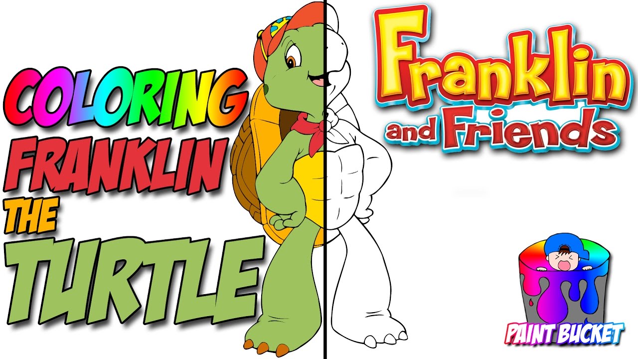 Franklin the turtle coloring pages