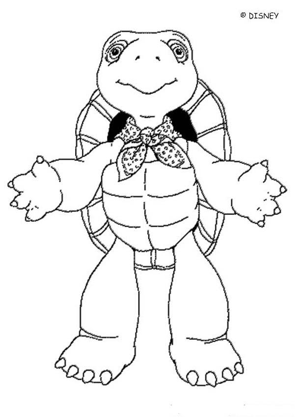 Franklin character coloring pages