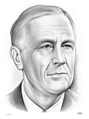 Franklin roosevelt drawings for sale