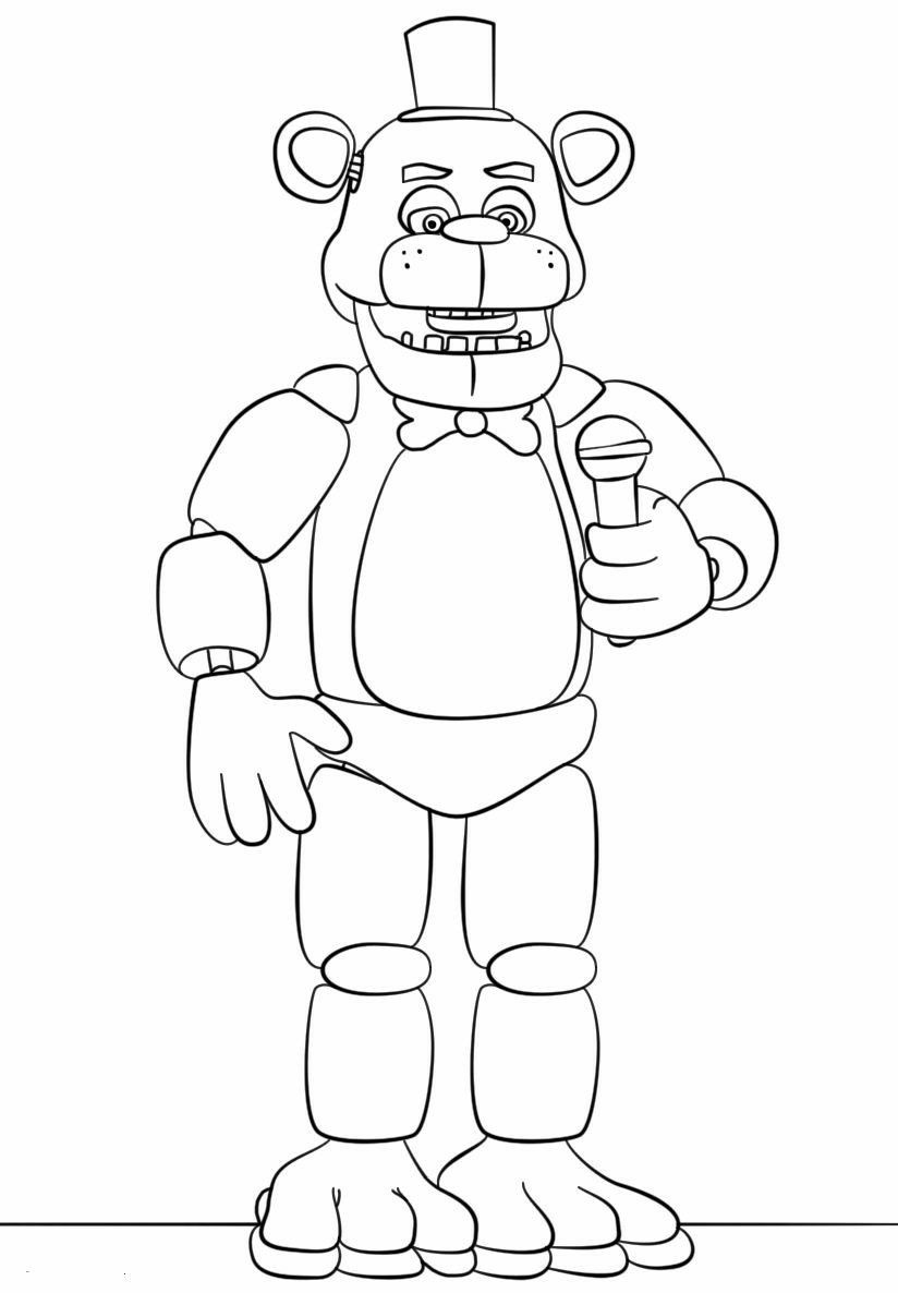 Freddy fazbear coloring page fnaf coloring pages bear coloring pages cartoon coloring pages