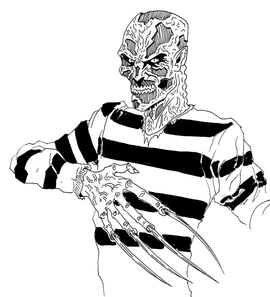 Freddy krueger â s art blog