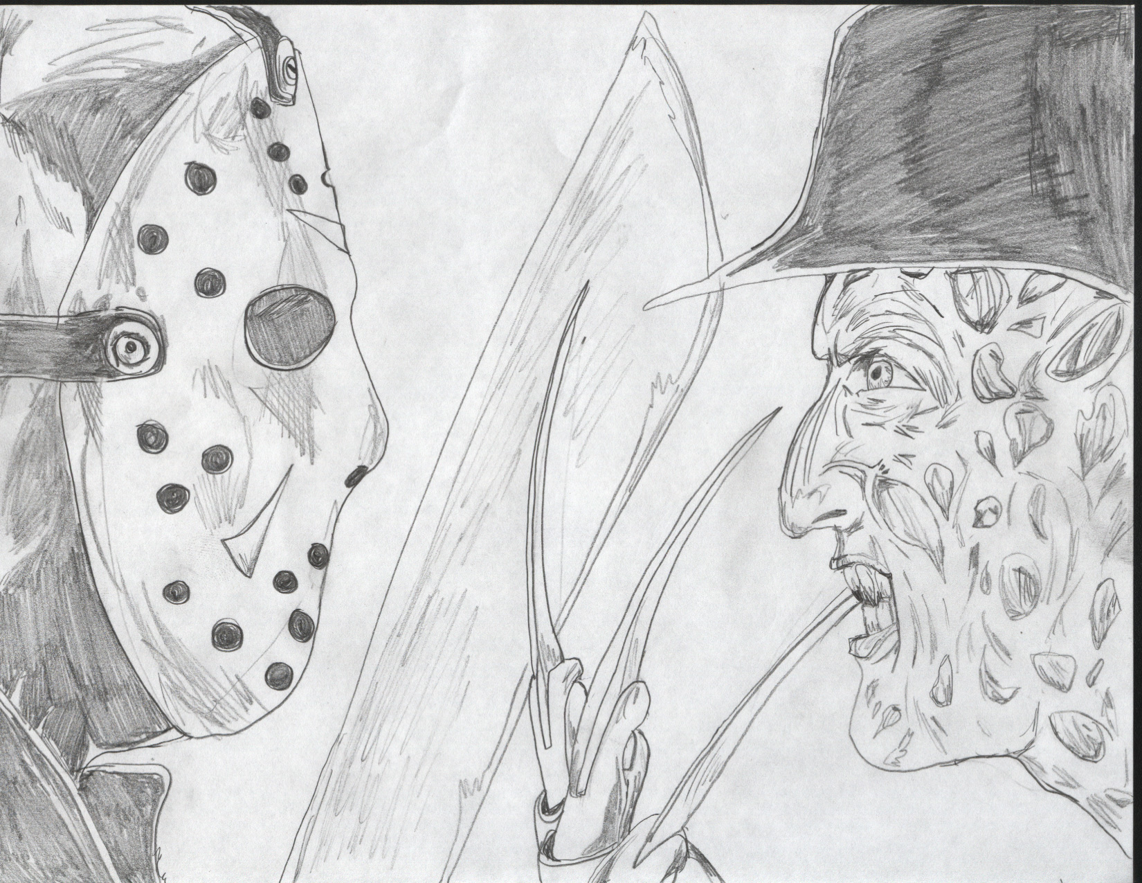 Freddy vs jason by uberdre on