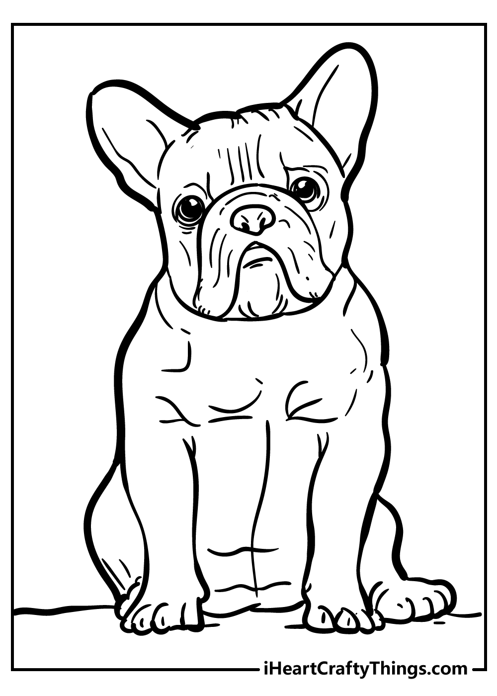 Dog coloring pages free printables