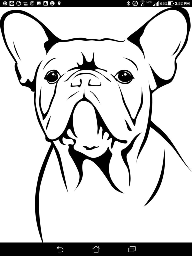 French bulldog pumpkin stencil dog coloring page puppy coloring pages bulldog wallpaper