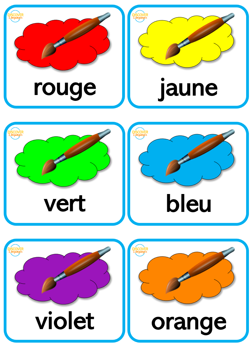 French flashcards for beginners