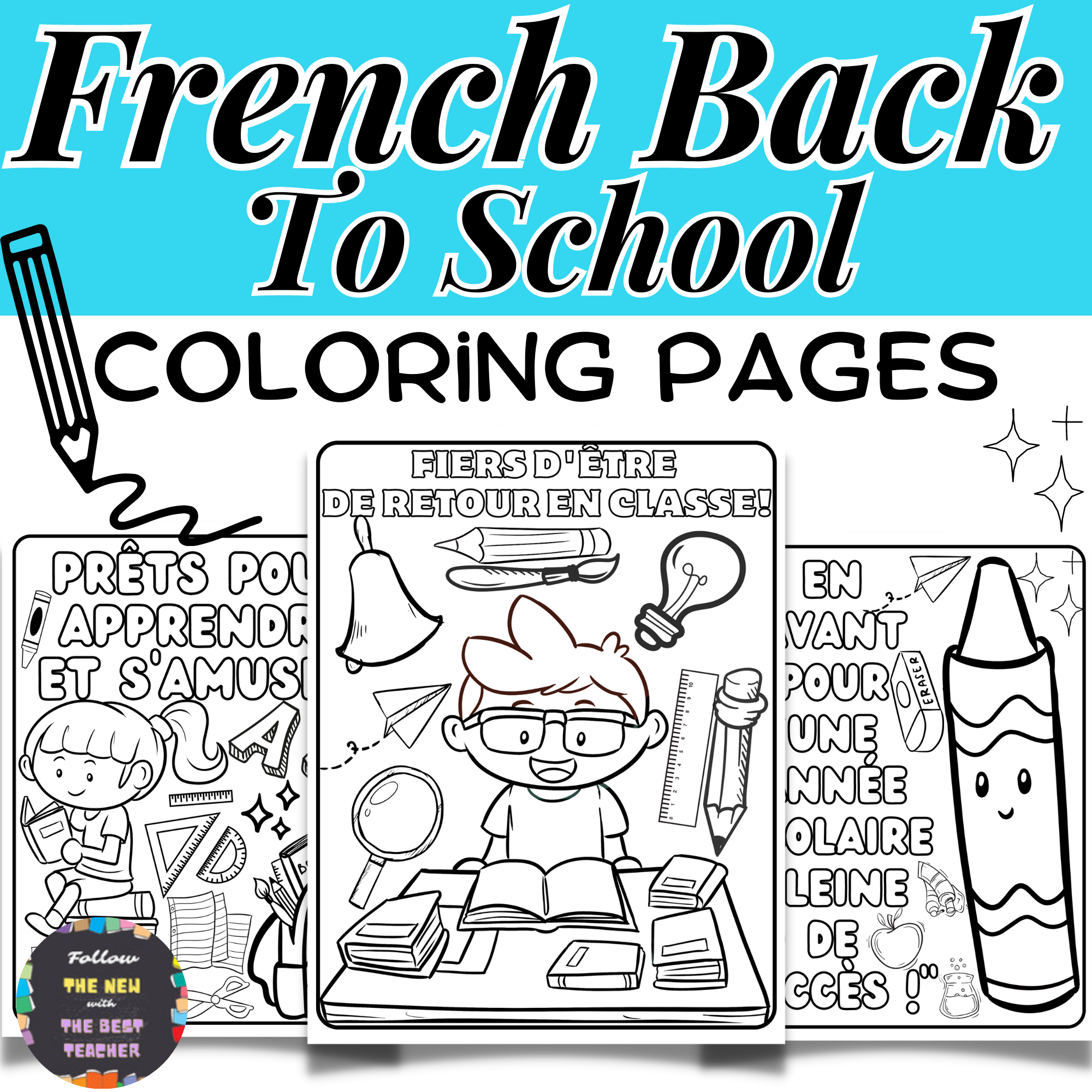 French back to school coloring pages rentrãe scolaire coloriage made by teachers