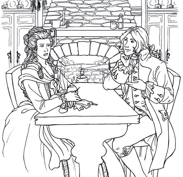 Thebusinessoflookingforawifelineart historical illustration free coloring pages french revolution