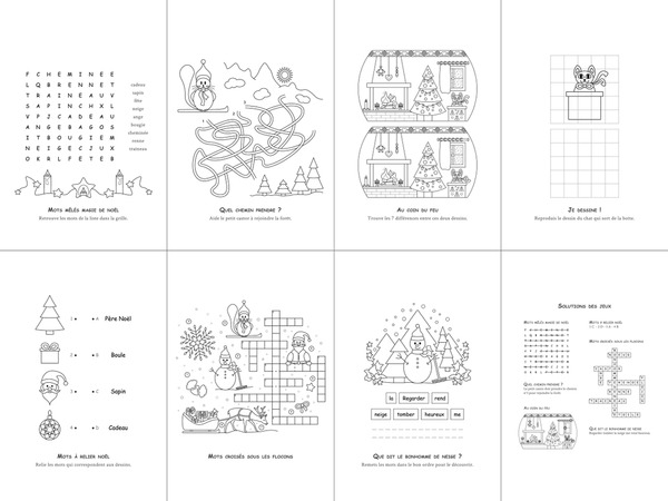 Thousand christmas word search royalty