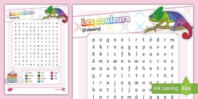 French lours word search teacher made