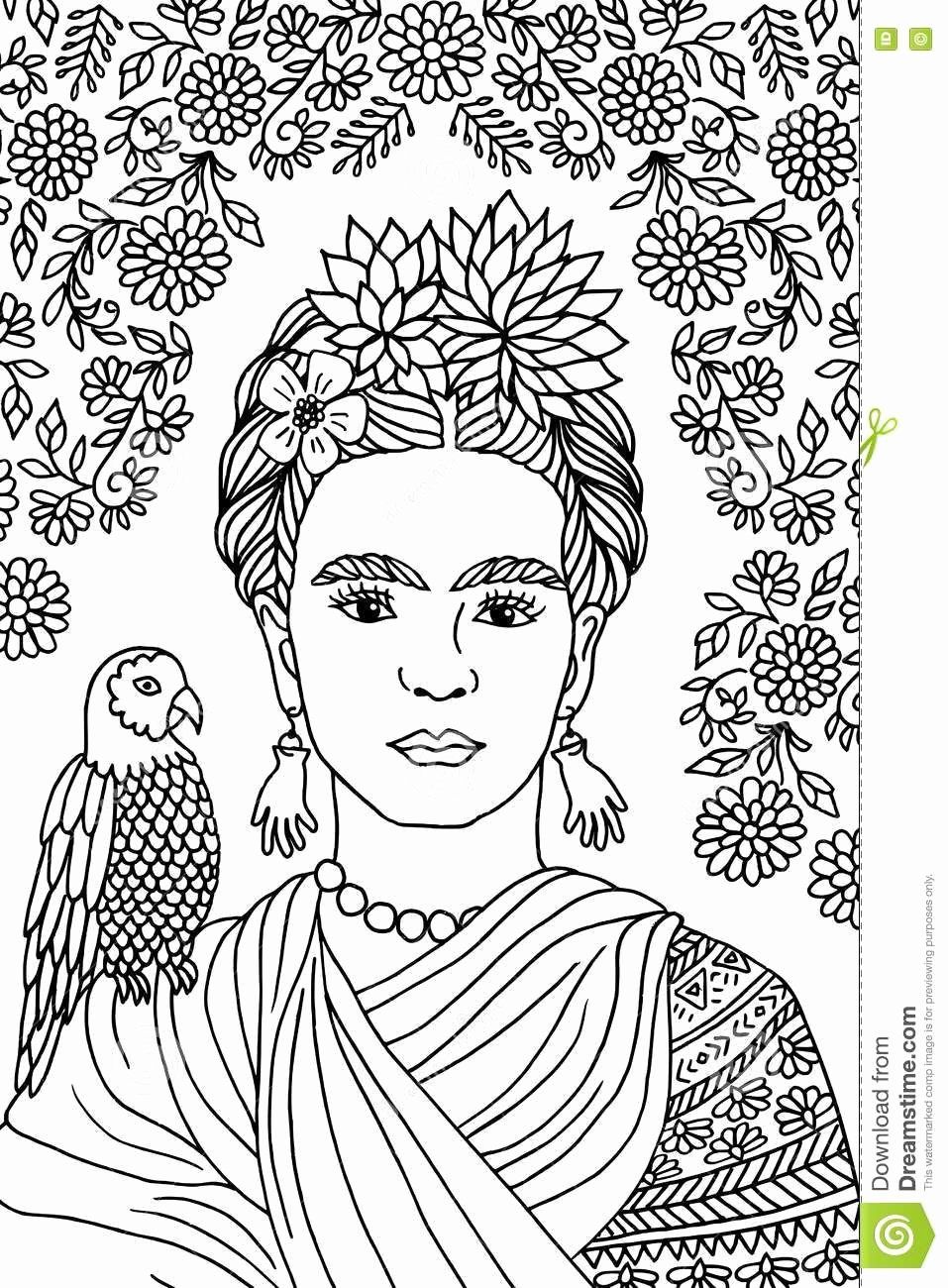 Frida kahlo coloring page luxury related image frida kahlo in hand drawn portraits how to draw hands drawings