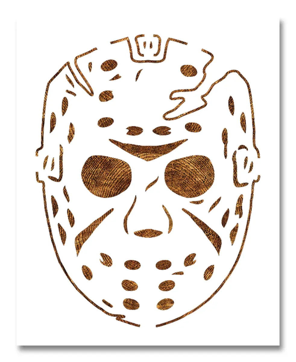 Jason mask stencil