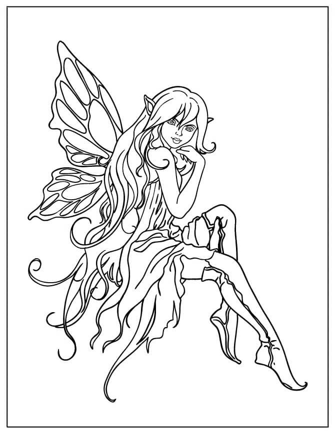 Awesome fairy fairy coloring book fairy coloring fairy coloring pages