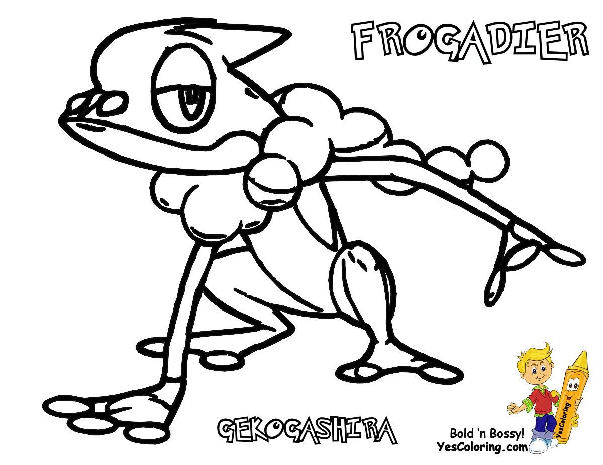 Pokemon froakie colorg pages â through the thousand pictures on the net about pokemon froakie colâ pokemon colorg pokemon colorg pages cute colorg pages