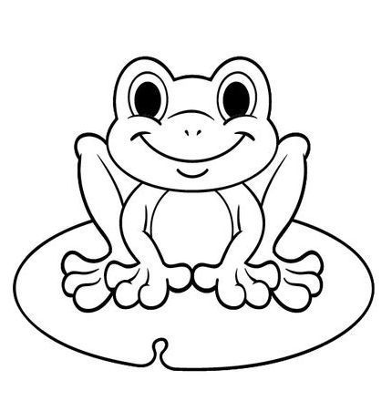 Cute frog coloring picture frog coloring pages coloring pictures coloring books