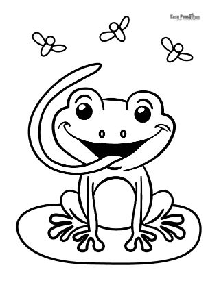 Frog coloring pages â printable coloring pages