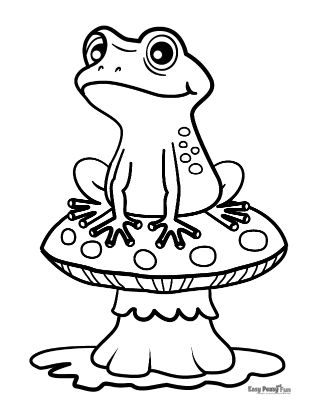 Frog coloring pages â printable coloring pages