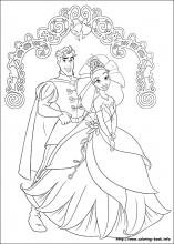 The princess and the frog coloring pages on coloring