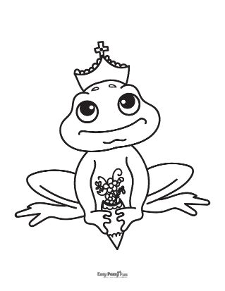 Frog coloring pages â printable coloring pages