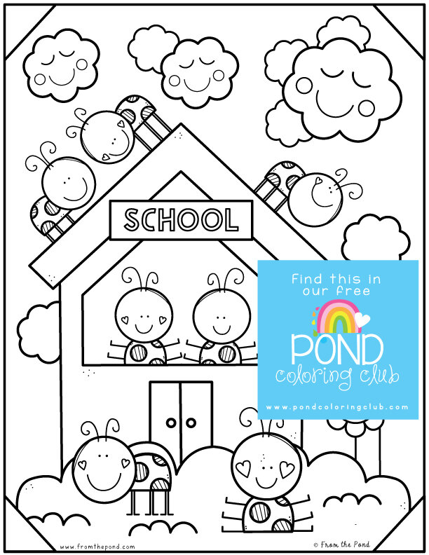 School premium â pond coloring club