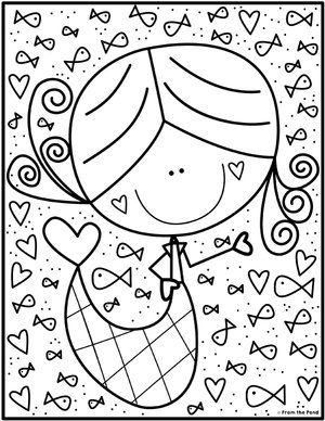 Coloring club â from the pond preschool coloring pages unicorn coloring pages cute coloring pages