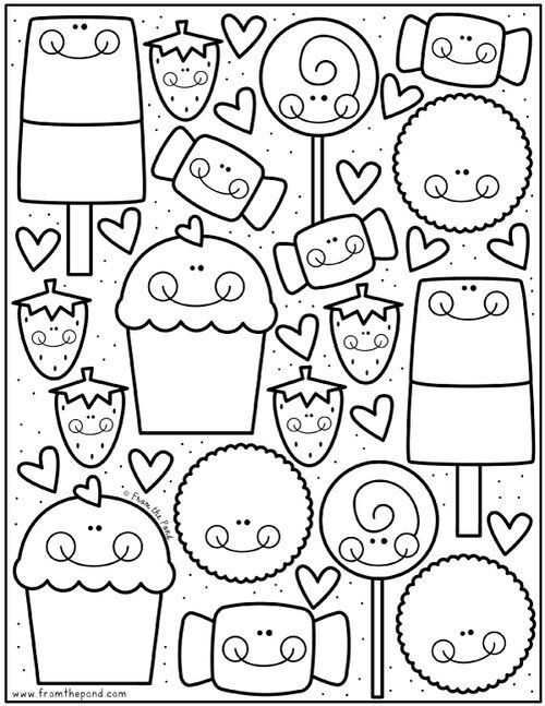 Coloring club â from the pond unicorn coloring pages free coloring pages coloring pages