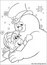 Frosty the snowman coloring pages on coloring