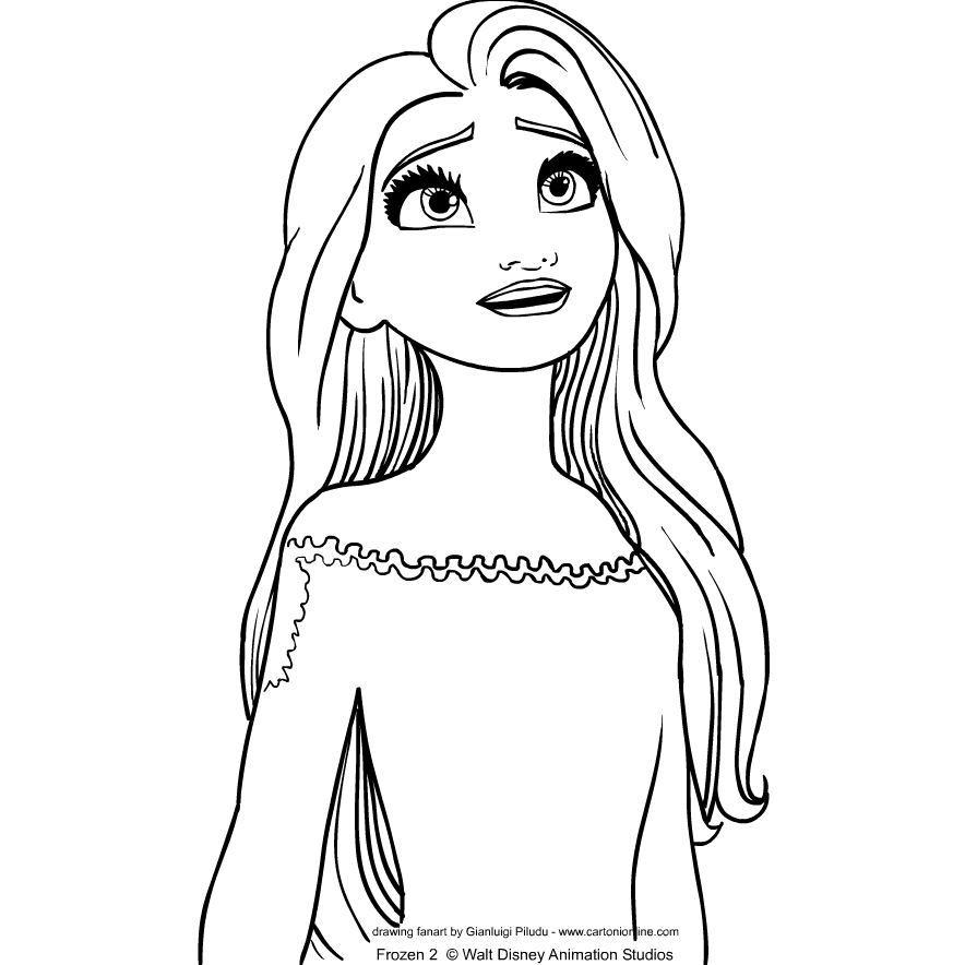 Elsa from frozen coloring page elsa coloring pages princess coloring pages disney princess colors