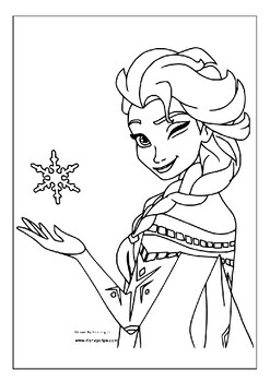 Wholesome entertainment printable frozen coloring pages for kids