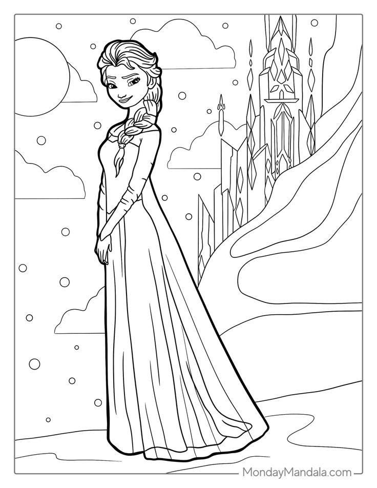 Frozen coloring pages free pdf printables frozen coloring pages elsa coloring pages frozen coloring