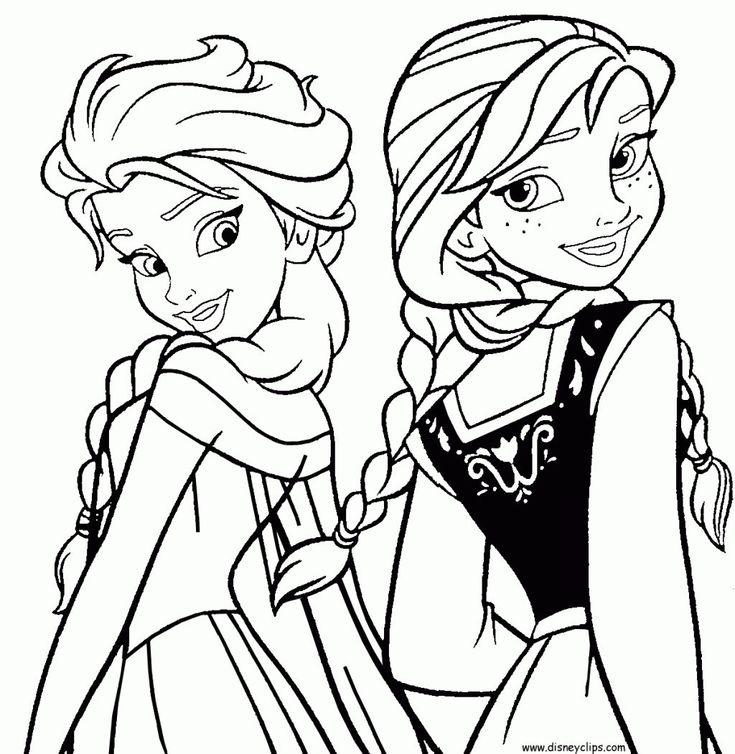 Anna and elsa colorg pages colorg page frozen colorg pages pdf page prcess colorg