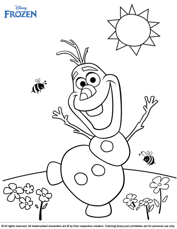 Free printable coloring page