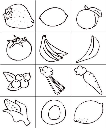 Fruits and vegetables coloring pages fruits and vegetables pictures vegetable coloring pages fruit coloring pages