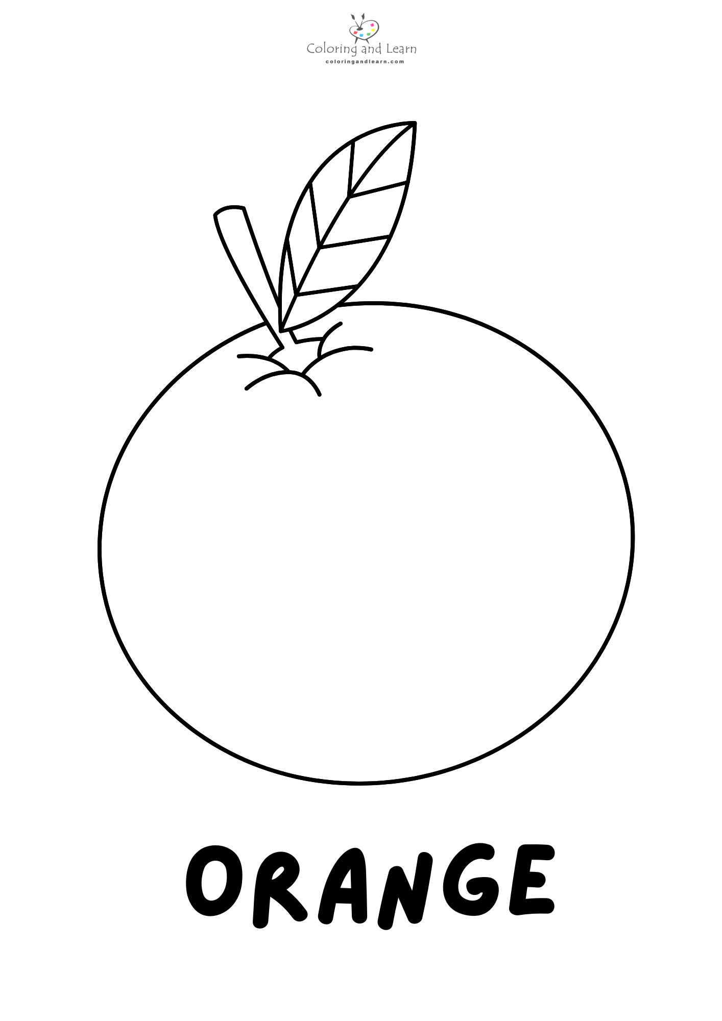 Fruits coloring pages