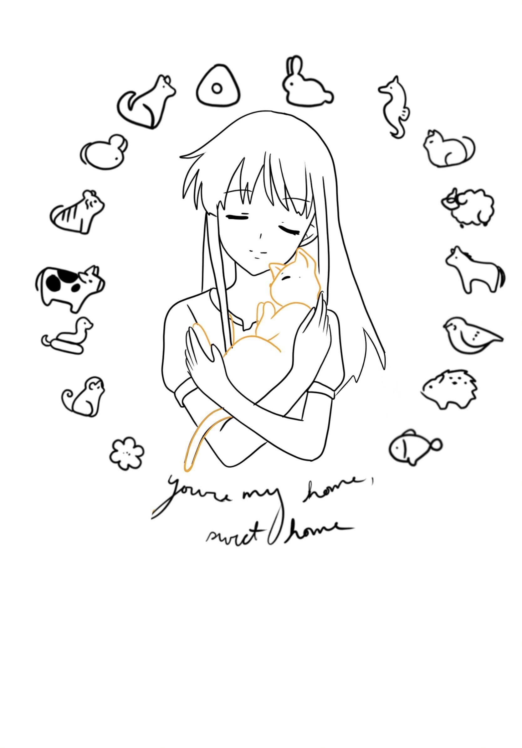 Tattoo pt thank yall for your feedback i added her head this time still just a concept though rfruitsbasket